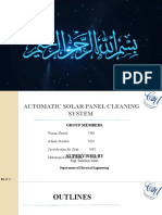 435243063 Automatic Solar Panel Cleaning System