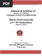 PTU B Tech Computer Science Syllabus 3rd - 8th Semester | PDF | Pointer ...