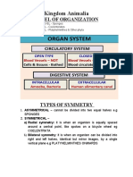 Organ System: Kingdom Animalia