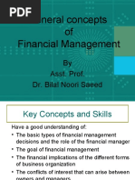 General Concepts of Financial Management