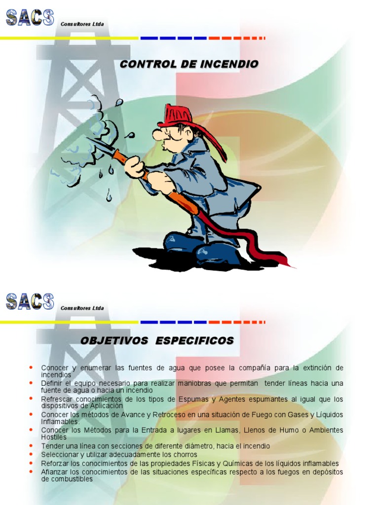 Manual de Control de Incendios | PDF | Presión | Agua