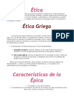 Ética griega: origen y características