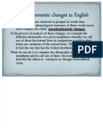 PDF Morphophonemic Changes in English DD
