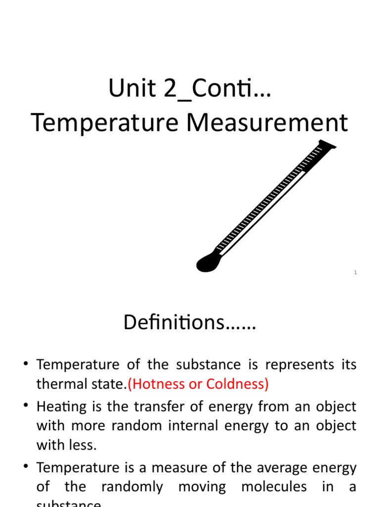 Temperature Measurement Techniques Explained | PDF | Thermocouple ...