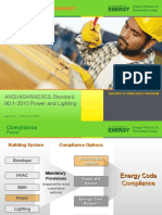 University: ANSI/ASHRAE/IES Standard 90.1-2010 Power and Lighting