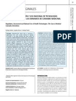 Regulación, Evaluación y Uso Racional de Tecnologías Sanitarias. El Caso de Los Derivados de Cannabis Medicinal