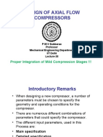 Design of Axial Flow Compressors: Proper Integration of Mild Compression Stages !!!