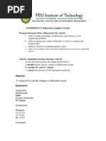 (ELECS2) Exp6 - Differential Amplifier Circuits - The GWAPINGS