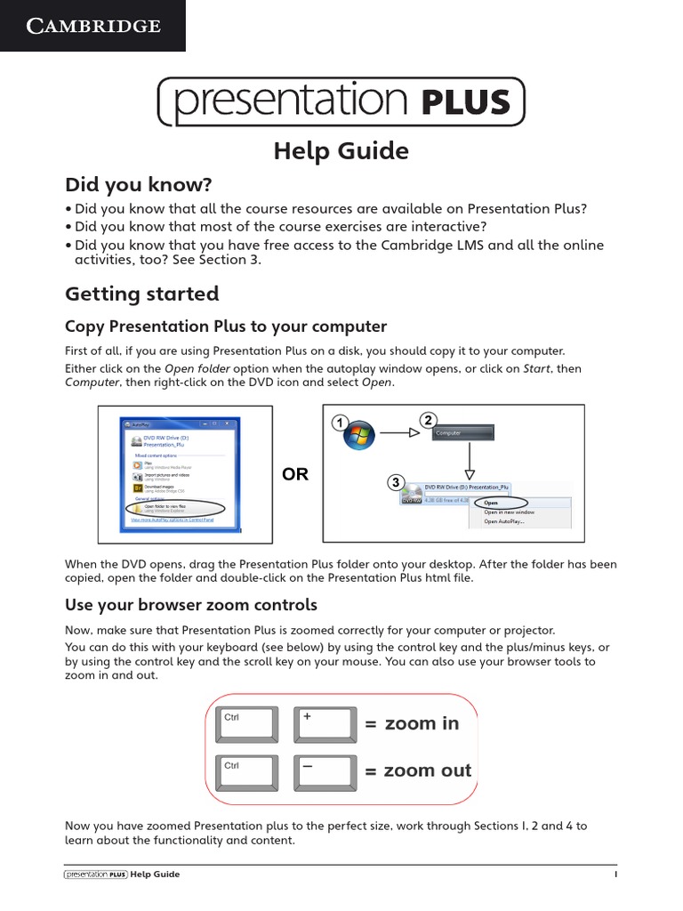 Presentation Plus User Guide | PDF | Adobe Flash | Http Cookie