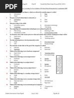 Computer Science Notes OBJECTIVE Chapter 1 Class XI