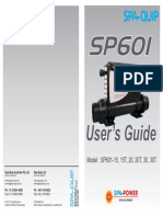 Spa SP601 User Guide