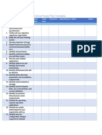 Office 365 Exchange Online Project Plan Template