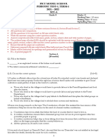 Periodic Test-1 - Grade 8 Social Science QP SET-A