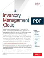 Oracle Inventory Management Cloud Ds