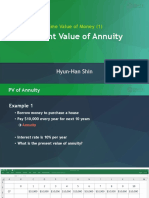 Present Value of Annuity