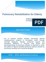 Pulmonary Rehab For Elderly