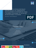 Utilization of Blockchain Technology in Aspiration Management Systems in Toba Caldera Geopark To Support Sustainable Tourism