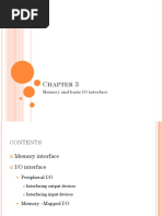 Chapter 3 Memory and Basic IO Interface