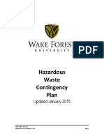 Ehs Hazardous Waste Contigency