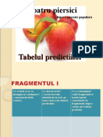 Tabel Predictii Scenariul 1 Cele Patru Piersici