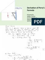 Perry's Formula-Column and Strut