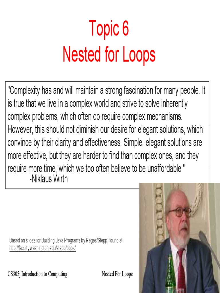 Java Nested For Loops Explained | PDF | Scope (Computer Science ...