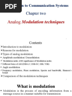 Introduction To Communication Systems: Chapter Two