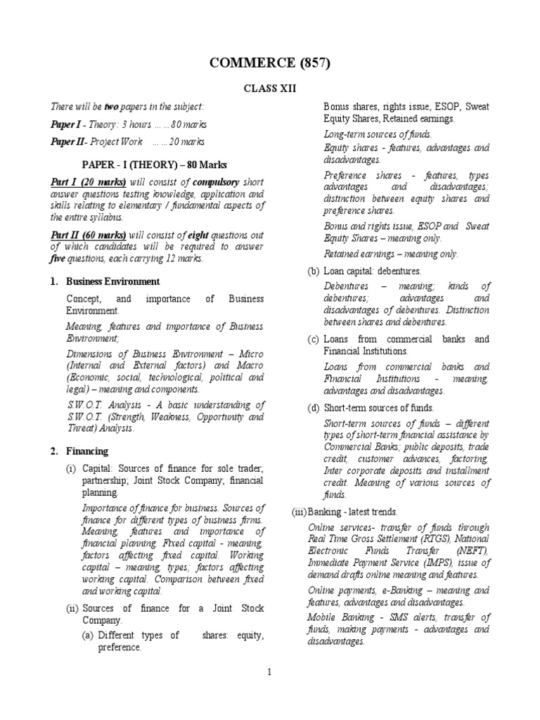 COMMERCE | PDF | Business | Economies