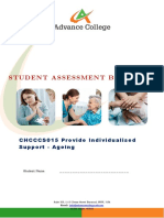 CHCCCS015 Provide Individualised Support (Ageing) SAB v3.1 THEORY