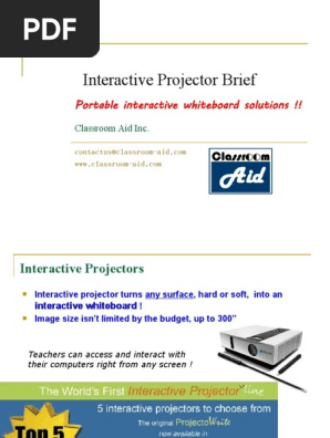 The Ultimate Interactive White Board Technology