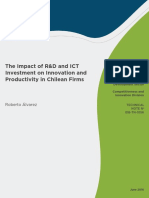 The Impact of RD and ICT Investment On Innovation and Productivity in Chilean Firms