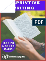 Ab Descriptive PDF For Sbi Po and Ibps Po Mains 2021