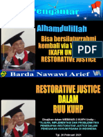 Webinar-2 Restorative Justice DLM RKUHP - 2