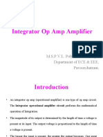 Integrator Op Amp Amplifier Circuit Guide