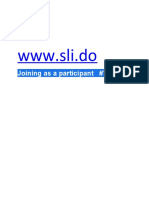 WWW - Sli.do: Joining As A Participant #70894