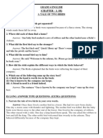 GRADE 6 ENGLISH Chapter 1 SR (QUESTION AND ANSWER)
