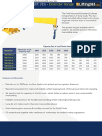 Lifting365 Forklift Jib Attachment - Extender FMX