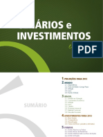 Ebook Órama Cenários e Investimentos para 2013