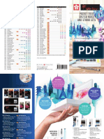 Pocket Field Sketch Boxes and Studio Sets: Colour Chart