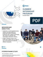 Summer Internship Program: by Seabot Startup