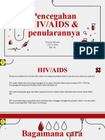 PENCEGAHAN DAN PENULARAN HIV-AIDS