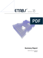ETABS 18.1.1-Report - Tugas Akhir - ROBBI