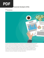 Chartered Financial Analyst