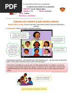 Expreso Con Respeto Lo Que Siento y Pienso