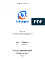 TUGAS 4 - Analisa Planing & Supply Chain Strategi - Tito Widayanto 20200103161