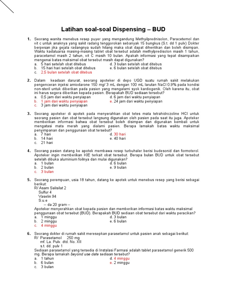 Latihan Soal Ukai Pdf