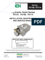 Manual Services Performance Winch Services PD12C-41039-02
