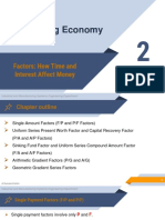 Engineering Economy IE307: Factors: How Time and Interest Affect Money