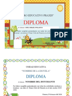 Diploma Primaria Escolar 2020