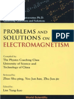 Problems and Solutions on Electromagnetism